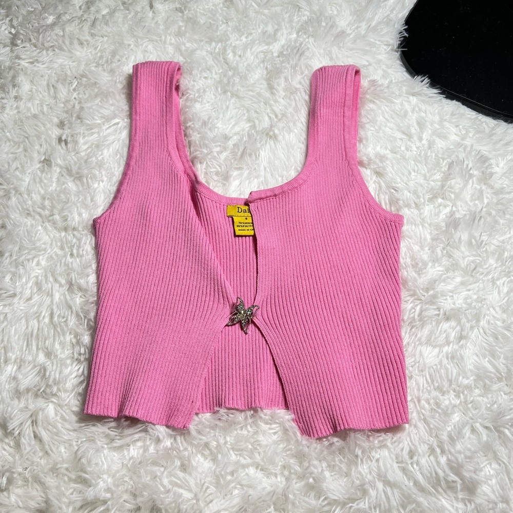 Tank top crop top size small 💓